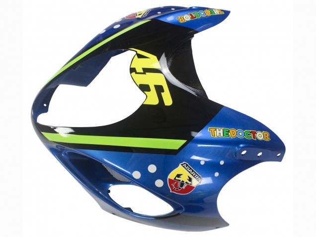 Carenados Moto Suzuki GSXR 1300 Hayabusa 1996-2007 - Azul Verde Tiburón 46
