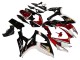 Carenados Moto Suzuki GSXR 600 / GSXR 750 2006-2007 - Rojo Blanco Negro Amarillo