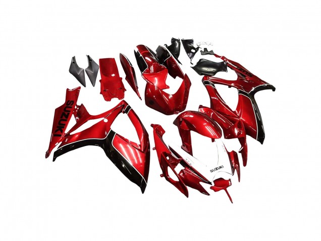 Carenados Moto Suzuki GSXR 600 / GSXR 750 2006-2007 - Rojo Negro