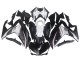 Carenado Moto Yamaha YZF R3/R25 2015-2018 - Blanco Rojo Negro Mate