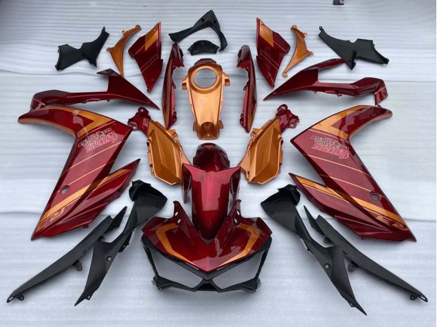 Carenados Moto Yamaha YZF R3/R25 2015-2018 - Rojo Naranja