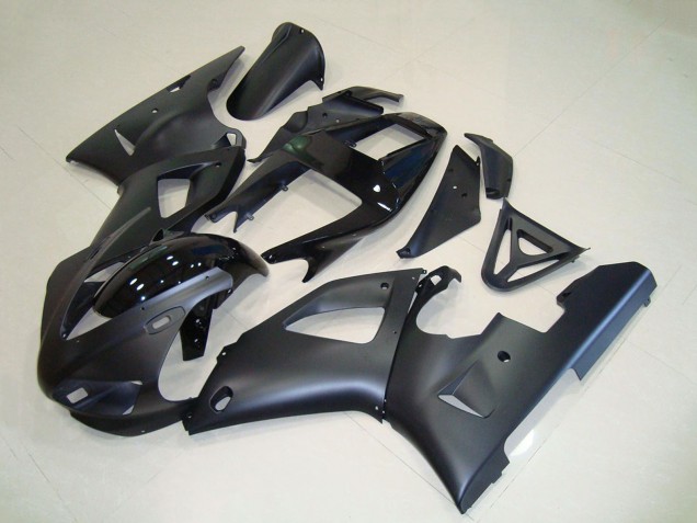 Carenados Moto Yamaha YZF R1 1998-1999 - Negro Mate Negro Brillante
