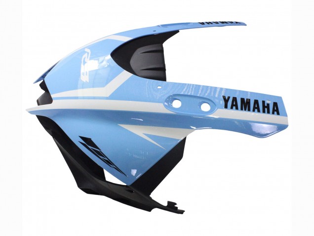 Carenados Moto Yamaha YZF R3/R25 2022-2024 - Blanco Azul Claro