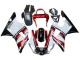 Carenado Moto Yamaha YZF 1000 R1 2000-2001 - Rojo Blanco Negro Brillante