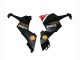 Carenados Moto Yamaha YZF 1000 R1 2002-2003 - Rojo Plata Negro Santander