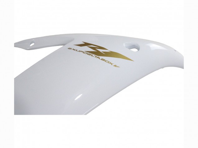 Carenados Moto Yamaha YZF 1000 R1 2002-2003 - Blanco Oro Calcomanías