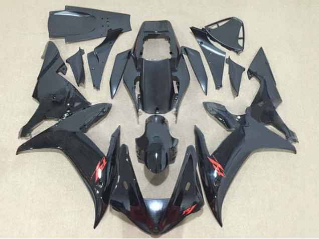 Carenados Moto Yamaha YZF 1000 R1 2002-2003 - Negro Brillante Rojo