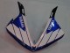 Carenados Moto Yamaha YZF 1000 R1 2009-2011 - Blanco Azul Negro M1