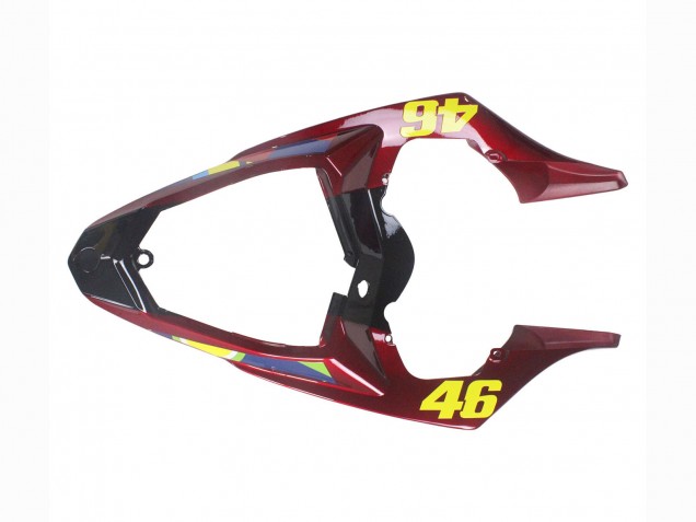 Carenados Moto Yamaha YZF 1000 R1 2009-2011 - Rojo Amarillo Negro Tiburón 46
