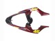 Carenados Moto Yamaha YZF 1000 R1 2009-2011 - Rojo Amarillo Negro Tiburón 46