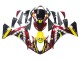 Carenados Moto Yamaha YZF 1000 R1 2009-2011 - Rojo Amarillo Negro Tiburón 46