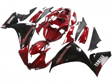 Carenados Moto Yamaha YZF 1000 R1 2012-2014 - Rojo Negro Brillante