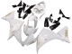 Carenados Moto Yamaha YZF 1000 R1 2012-2014 - Blanco Oro Calcomanías