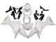 Carenados Moto Yamaha YZF 1000 R1 2012-2014 - Blanco Oro Calcomanías