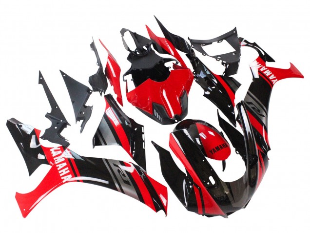 Carenados Moto Yamaha YZF 1000 R1 2020-2025 - Rojo Plata Negro
