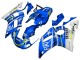 Carenados Moto Yamaha YZF 600 R6 1998-2002 - Blanco Azul Neon Amarillo Fiat Motul Michelin
