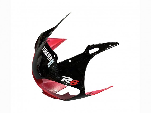 Carenado Moto Yamaha YZF 600 R6 1998-2002 - Rojo Blanco Negro Brillante