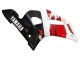 Carenados Moto Yamaha YZF 600 R6 1998-2002 - Blanco Rojo Negro Brillante