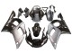 Carenados Moto Yamaha YZF 600 R6 1998-2002 - Plata Negro Brillante