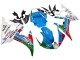 Carenados Moto Yamaha YZF R6S 2006-2009 - Blanco Azul Verde Rojo Kastinee Dunlop Motul