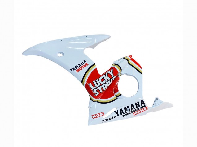 Carenados Moto Yamaha YZF R6 2003-2004 - Blanco Rojo Lucky Strike Motul