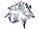 Carenados Moto Yamaha YZF R6S 2006-2009 - Blanco Dark Negro Llama