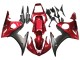 Kits Carenado Moto Yamaha YZF R6S 2006-2009 - Rojo Negro Mate