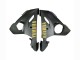 Carenados Moto Yamaha YZF R6S 2006-2009 - Gris Mate Negro Mate Oro Calcomanías