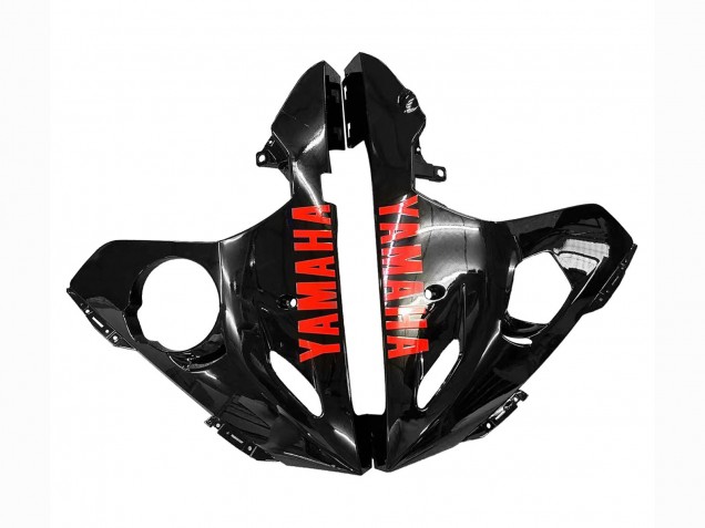 Carenados Moto Yamaha YZF R6S 2006-2009 - Negro Brillante Rojo