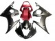Carenado Moto Yamaha YZF R6S 2006-2009 - Rojo Negro Mate