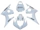 Carenados Moto Yamaha YZF R6 2003-2004 - Blanco Negro Calcomanías