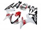 Carenados Moto Yamaha YZF R6S 2006-2009 - Blanco Rojo Negro Brillante Motul