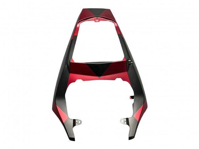 Carenados Moto Yamaha YZF 600 R6 2005 - Negro Mate Rojo Geométrico