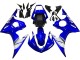 Carenado Moto Yamaha YZF 600 R6 2005 - Azul Blanco