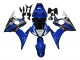 Carenados Moto Yamaha YZF 600 R6 2005 - Azul Blanco Negro Yamalube