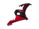 Carenados Moto Yamaha YZF 600 R6 2005 - Negro Rojo Llama