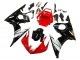 Carenados Moto Yamaha YZF 600 R6 2005 - Rojo Blanco Negro Brillante