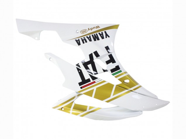 Carenados Moto Yamaha YZF 600 R6 2006-2007 - Blanco Oro Negro Fiat