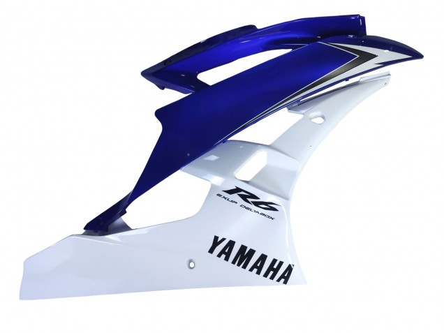 Carenados Moto Yamaha YZF 600 R6 2006-2007 - Blanco Azul Negro
