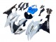 Carenado Moto Yamaha YZF 600 R6 2008-2016 - Blanco Azul Negro Brillante