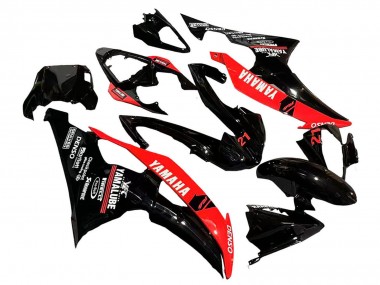 Carenados Moto Yamaha YZF 600 R6 2008-2016 - Rojo Negro Brillante DENSO Yamalube 21