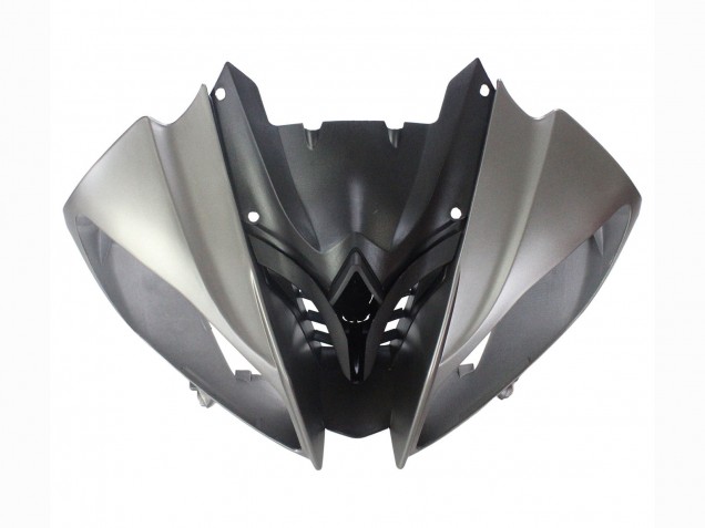 Carenados Moto Yamaha YZF 600 R6 2008-2016 - Gris Mate Rojo Calcomanías