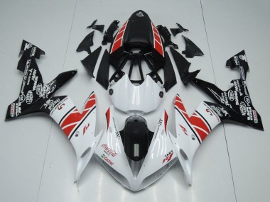 Carenados Moto Yamaha YZF R1 2004-2006 - Blanco Rojo Negro Castrol