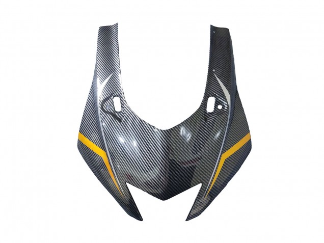 Carenados Moto Yamaha YZF 600 R6 2017-2023 - Oro Negro FibraCarbono