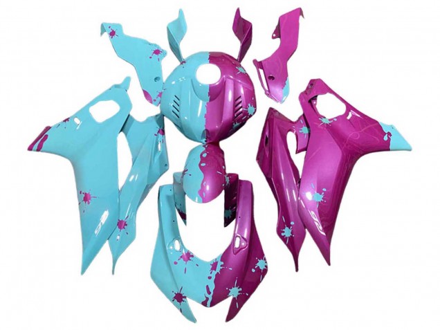Carenados Moto Yamaha YZF 600 R6 2017-2023 - Azul Rosa