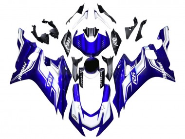 Carenado Moto Yamaha YZF 600 R6 2017-2023 - Blanco Azul