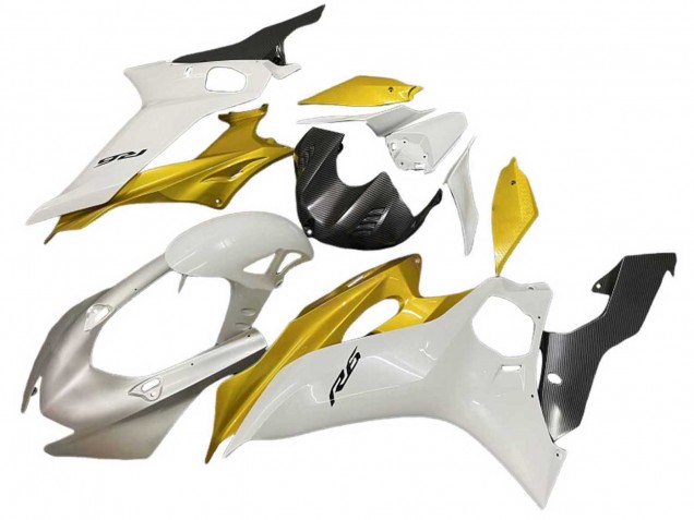 Carenados Moto Yamaha YZF 600 R6 2017-2025 - Blanco Oro