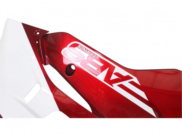 Carenados Moto Yamaha YZF 600 R6 2017-2023 - Blanco Rojo Negro