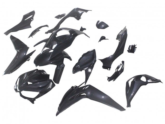 Carenados Moto Kawasaki Z1000 2014-2019 - Negro FibraCarbono