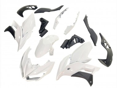Carenados Moto Kawasaki Versys 650 2015-2021 - Blanco Negro Mate